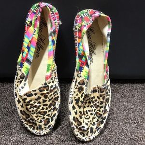 Mara Hoffman canvas slip on shoes